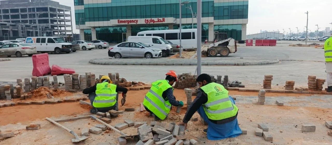 أعمال موقع ومساحات خارجية - حكمت الديزاين